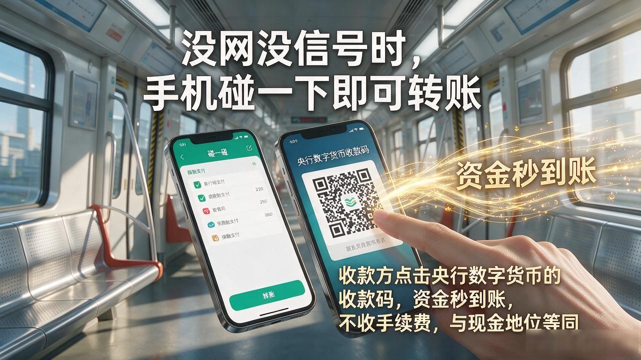 点击央行数字货币，数字人民币在哪领、怎么花、和微信有啥区别