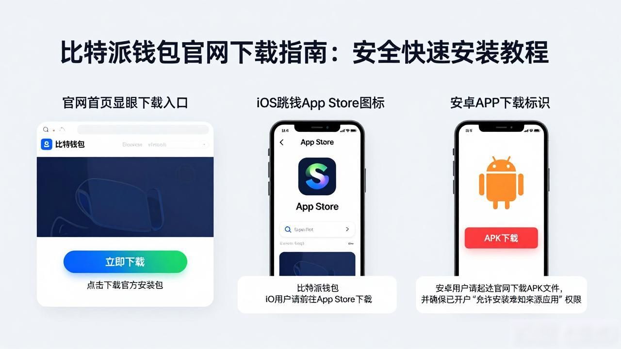 比特派钱包安全下载教程_如何通过官网高效下载比特派钱包_Bitpie官方网站下载