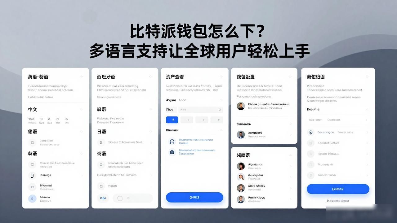 比特派钱包的多语言支持与下载安装体验_比特派钱包多语言支持_操作便捷的钱包下载安装