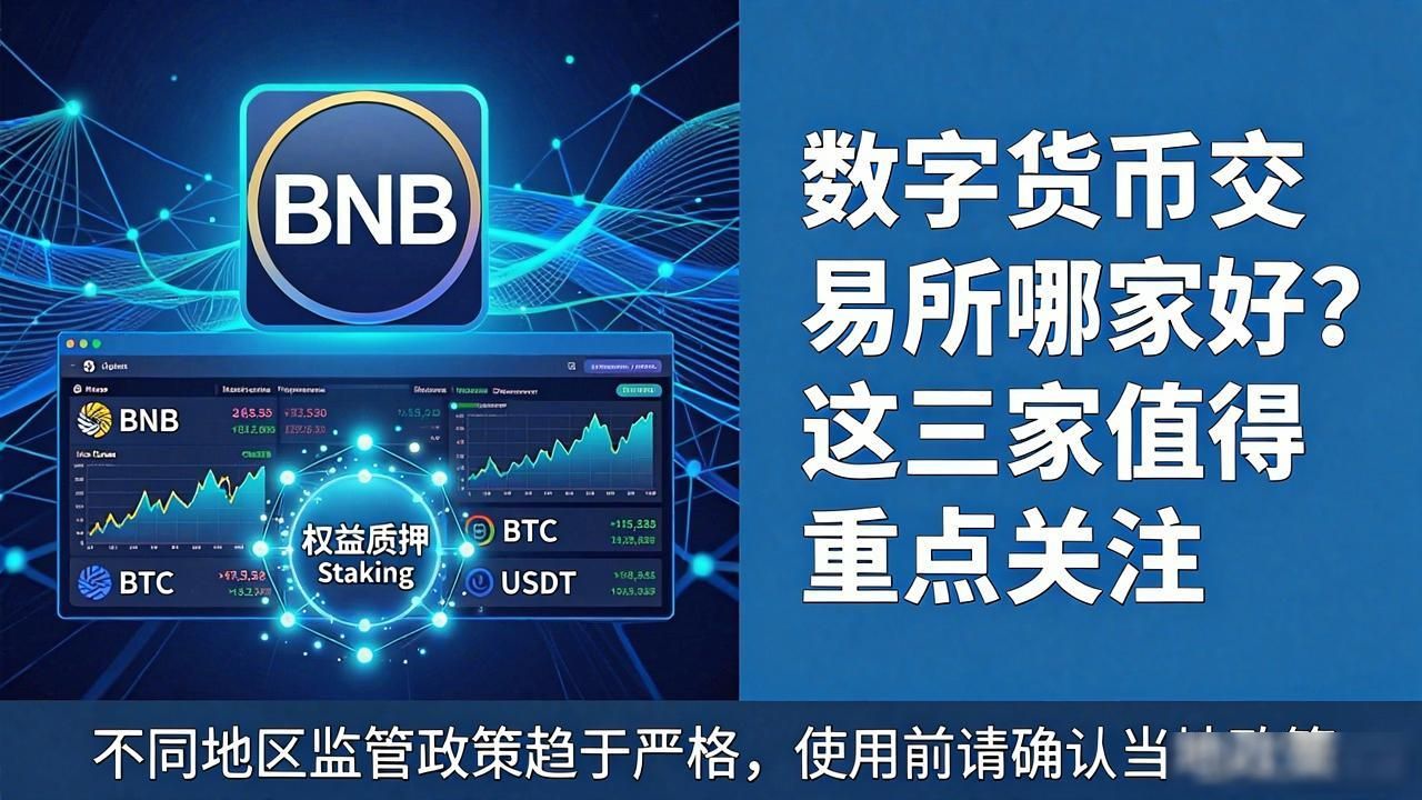 数字货币交易所哪家好？这三家值得重点关注
