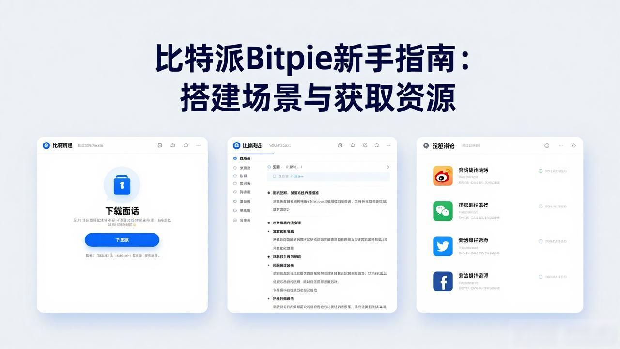 比特派Bitpie使用教程:建立应用场景与资源_比特派新手教程_比特派应用场景