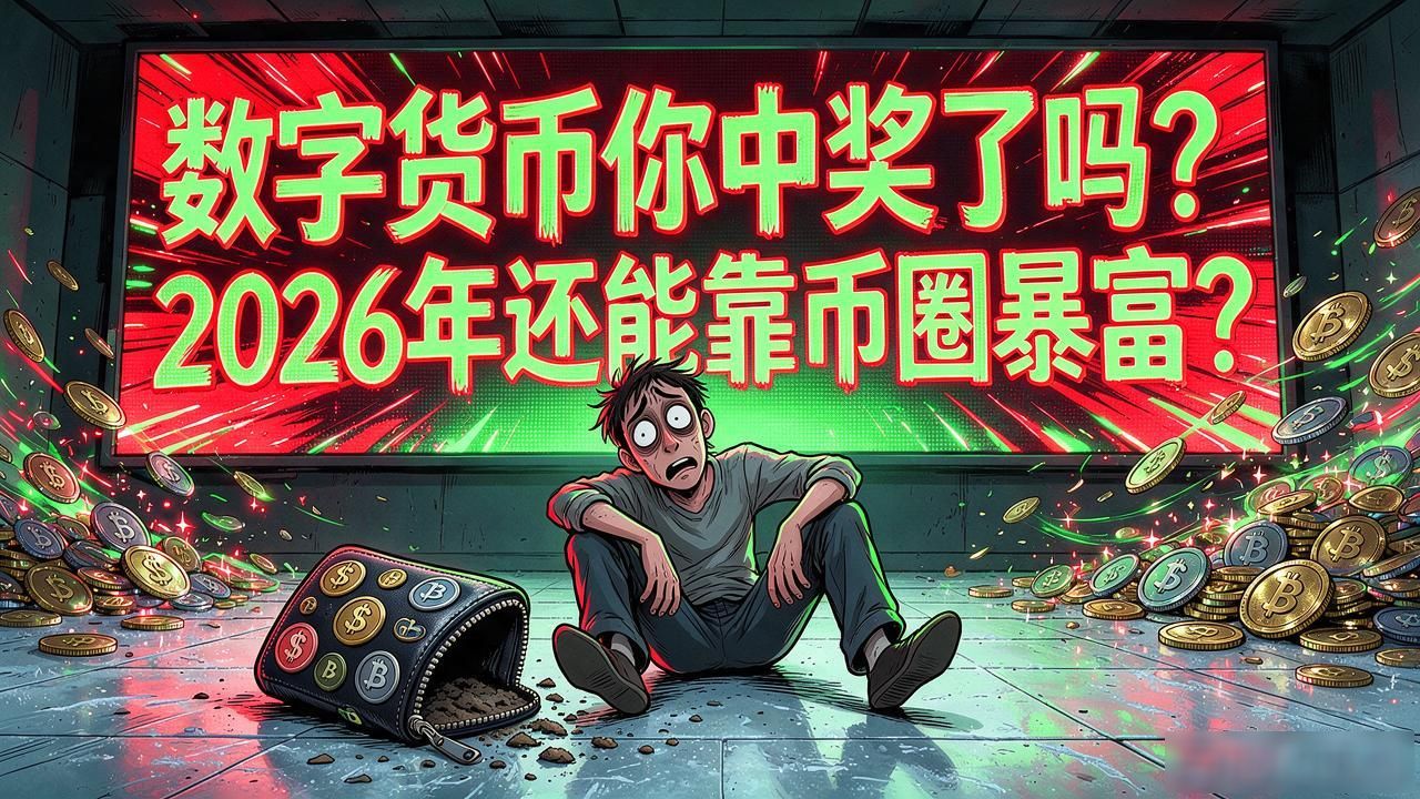 数字货币你中奖了吗？2026年还能靠币圈暴富？