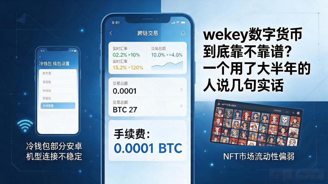wekey数字货币_wekey数字货币真实使用体验_去中心化钱包自托管私钥安全性