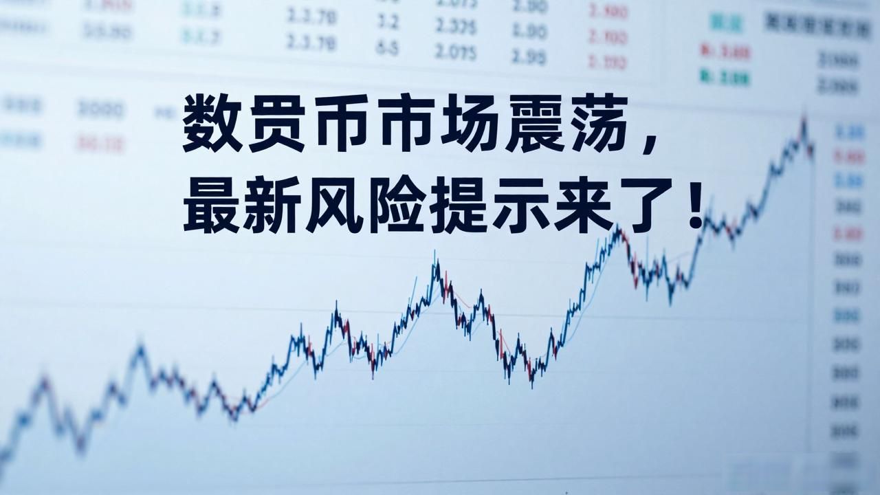 数字货币市场震荡，最新风险提示来了！