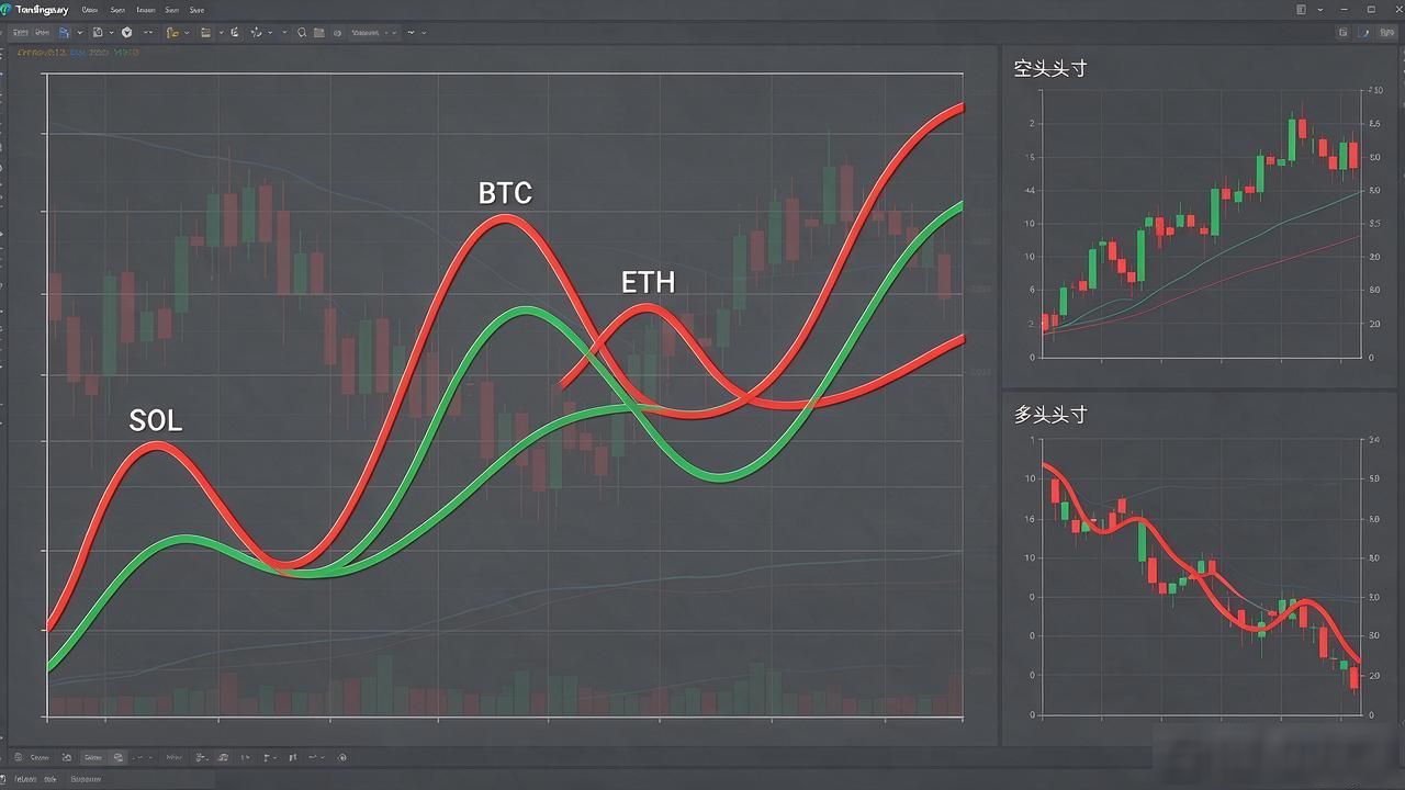 数字货币头寸图片大全，多头空头合约仓位图全在这了