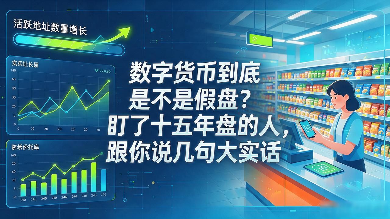 数字货币到底是不是假盘？盯了十五年盘的人，跟你说几句大实话