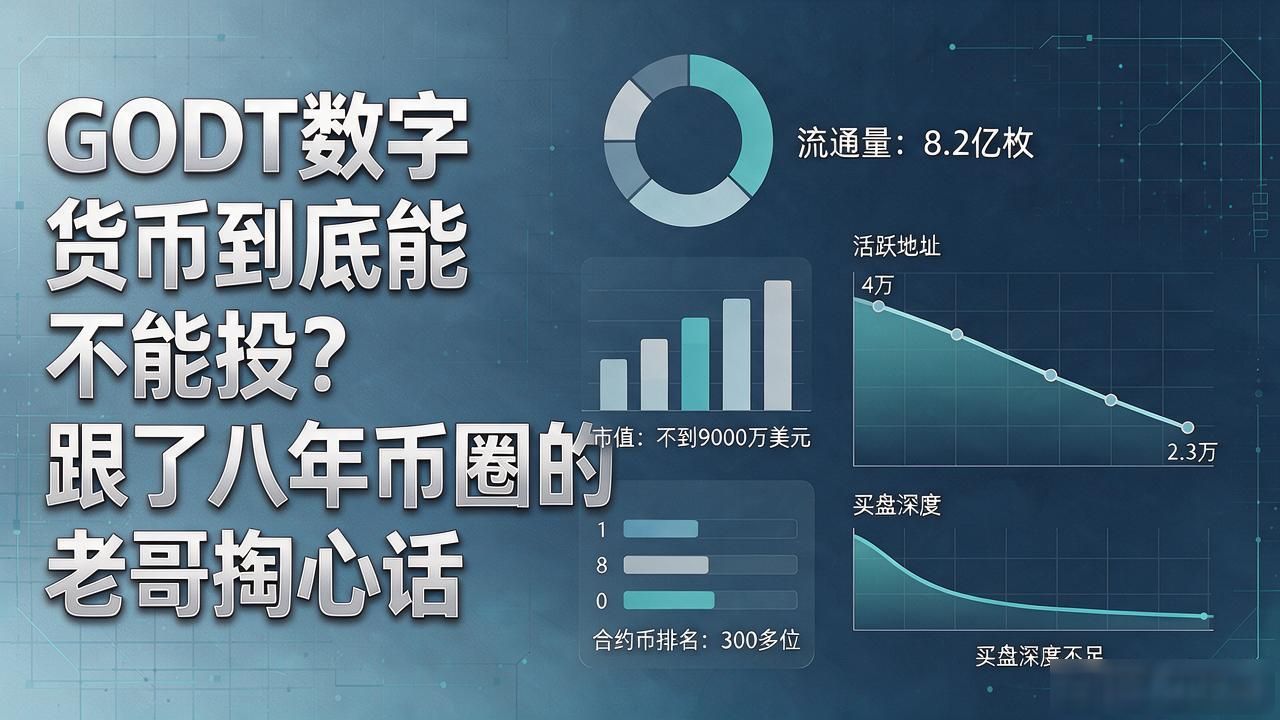 GODT数字货币到底能不能投？跟了八年币圈的老哥掏心话