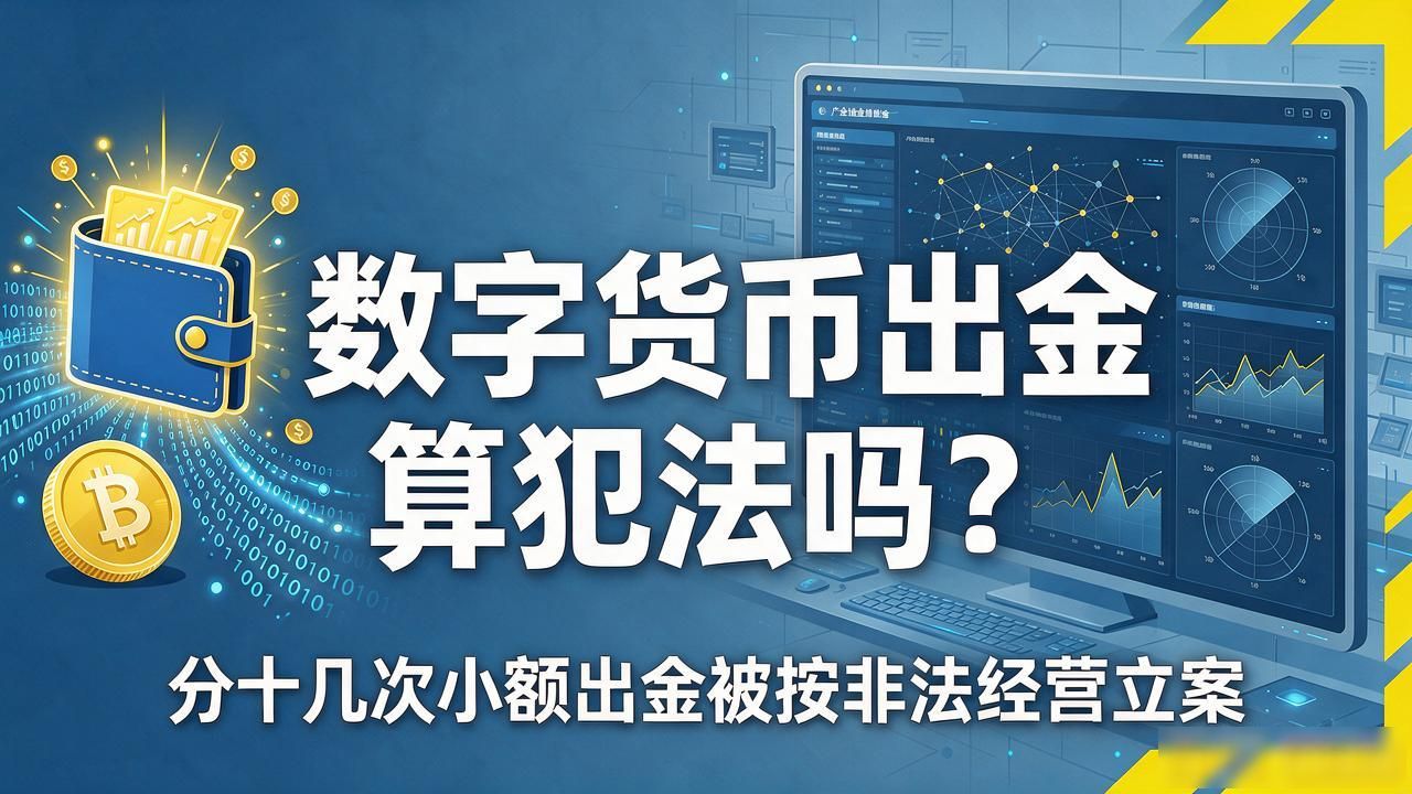 数字货币出金算犯法吗？别慌，搞懂这几条关键信息心里就有底了