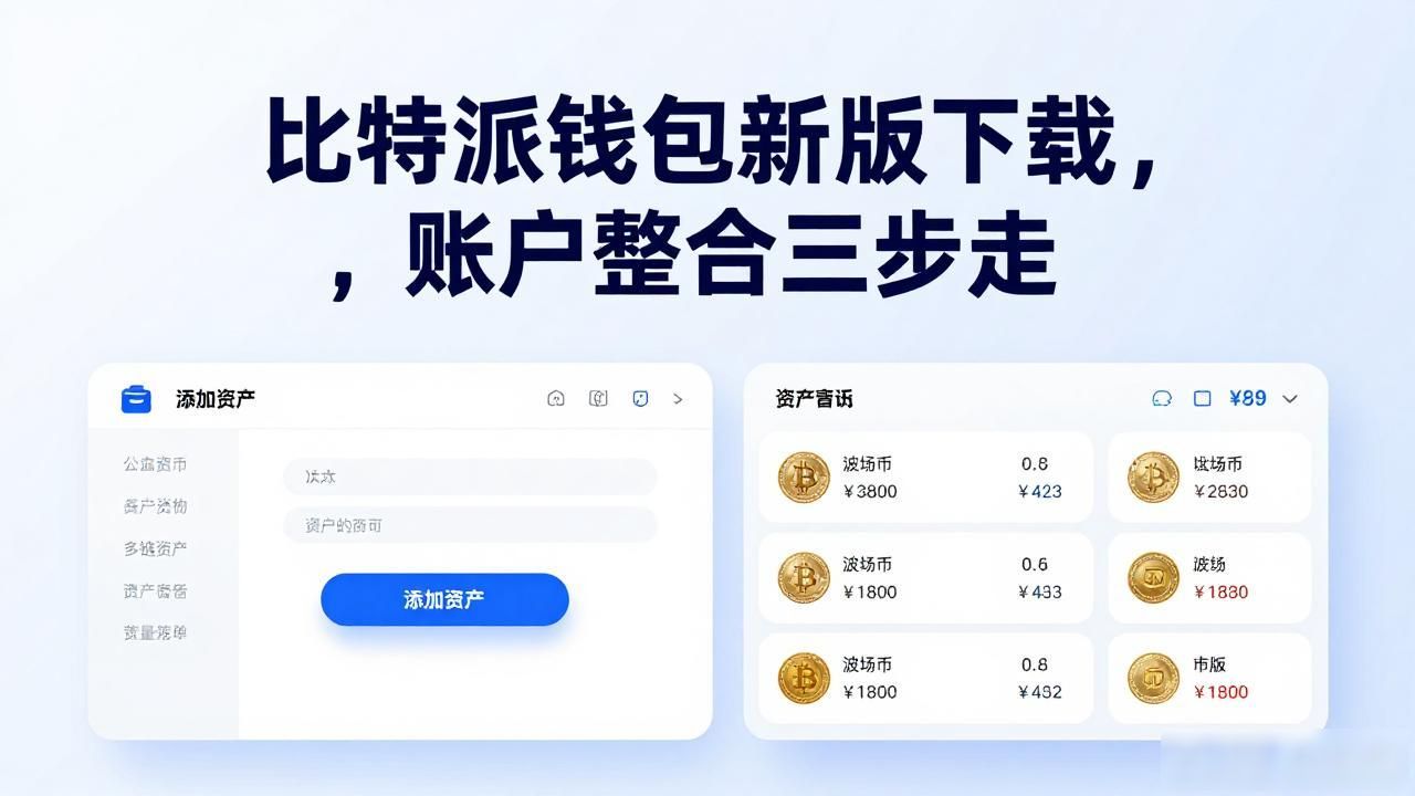 比特派钱包多链整合操作_如何通过比特派钱包app官方下载最新版本进行账户整合?_比特派钱包App资产统一管理