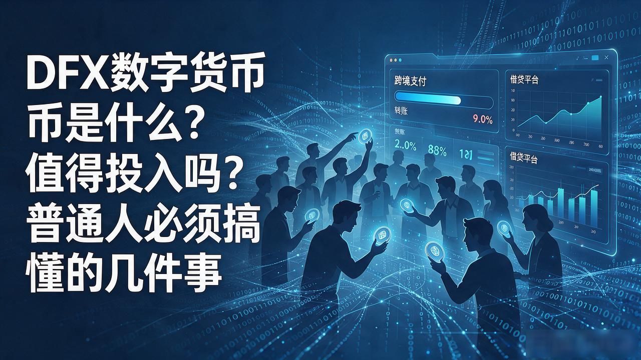DFX数字货币是什么？值得投入吗？普通人必须搞懂的几件事