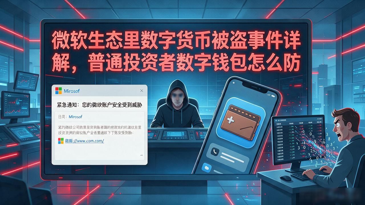 微软生态里数字货币被盗事件详解，普通投资者数字钱包怎么防