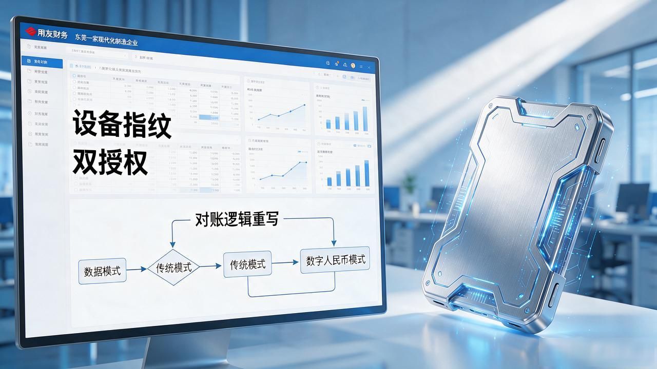 用友央行数字货币交易落地：企业财务对接数字人民币怎么搞