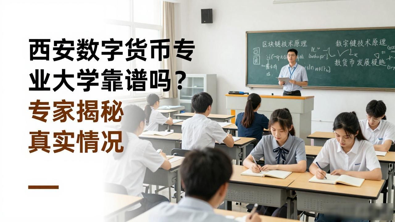 西安数字货币专业大学靠谱吗？专家揭秘真实情况